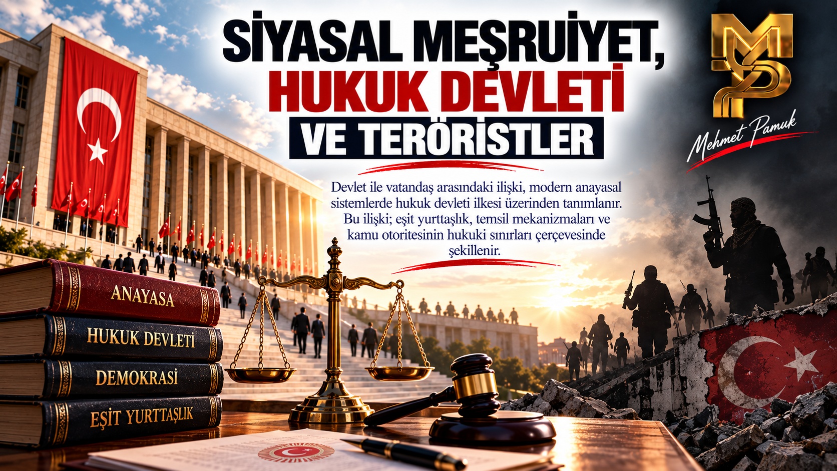 SİYASAL MEŞRUİYET, HUKUK DEVLETİ VE TERÖRİSTLER