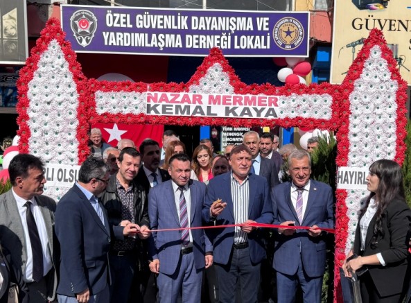 Özel Güvenlik Dayanışma ve Yardımlaşma Derneği Lokali Açıldı