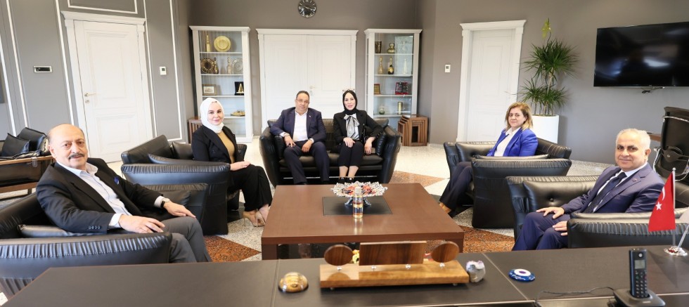 PROF. DR. VEDAT BİLGİN’DEN GAÜN REKTÖRÜ DOĞAN’A ZİYARET