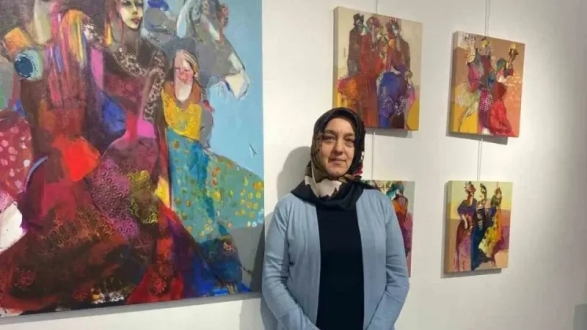 Ressam Nurgül Ferahoğlu, eserlerini Gaziantep’te sergileyecek
