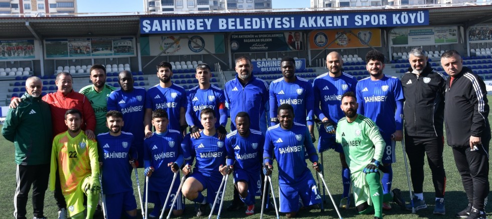 ŞAHİNBEY AMPUTE ÇIKIŞINI SÜRDÜRÜYOR 3-0
