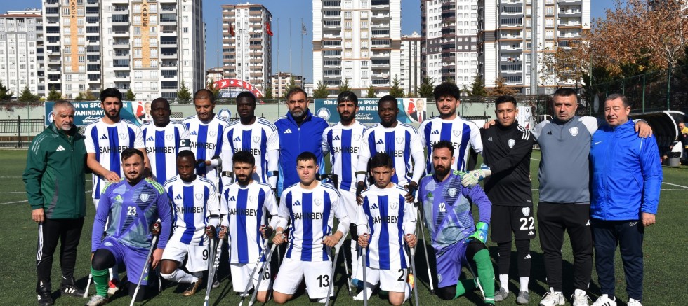 ŞAHİNBEY AMPUTE’DEN EVİNDE NET GALİBİYET 2-0