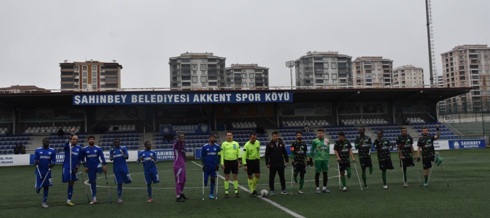 ŞAHİNBEY AMPUTE’DEN FARKLI GALİBİYET 5-0