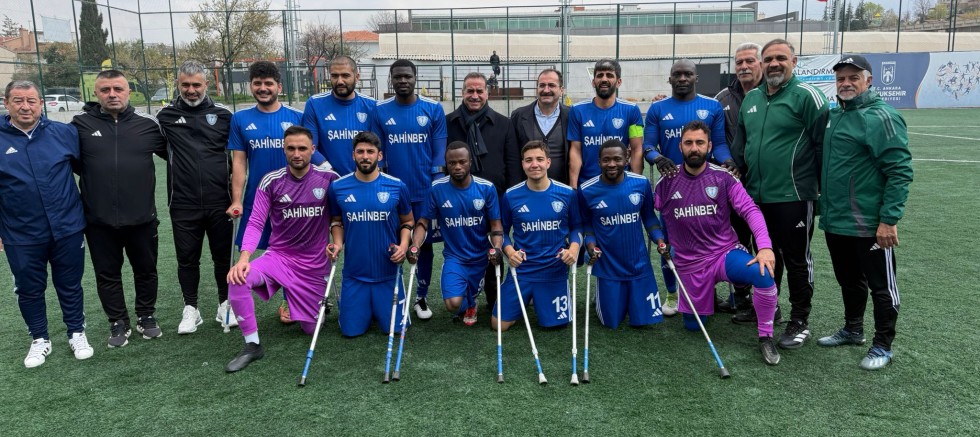 Şahinbey Ampute şampiyonluğa koşuyor