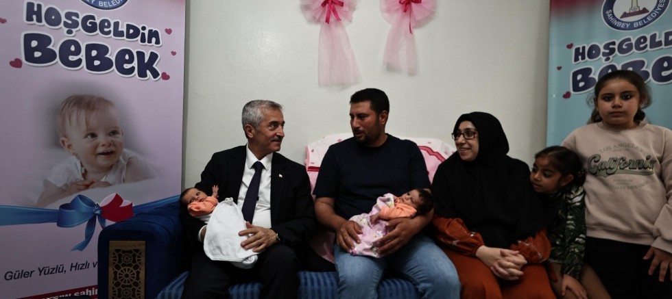 ŞAHİNBEY BELEDİYESİ 190.000 BEBEĞE "HOŞ GELDİN" DEDİ