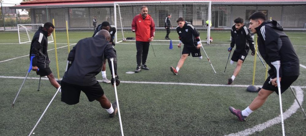 Şahinbey Belediyesi Ampute Futbol Takımı yeni sezona hazırlanıyor