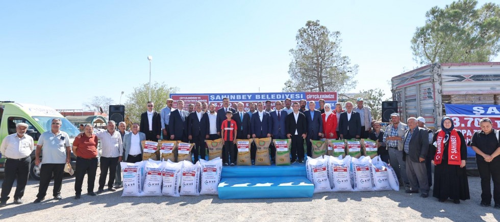 ŞAHİNBEY BELEDİYESİ ÇİFTÇİYE DESTEĞİNİ ARTIRARAK SÜRDÜRÜYOR