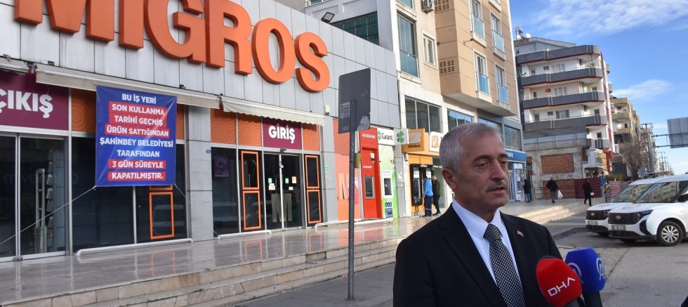 ŞAHİNBEY BELEDİYESİ’DEN GIDA DA USULSÜZLÜĞE SIFIR TOLERANS