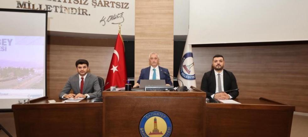 Şahinbey Belediyesi Eylül Ayı Meclis Toplantısı yapıldı