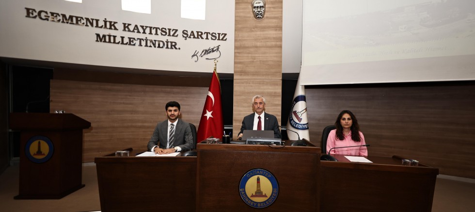 ŞAHİNBEY BELEDİYESİ HAZİRAN AYI MECLİS TOPLANTISI YAPILDI