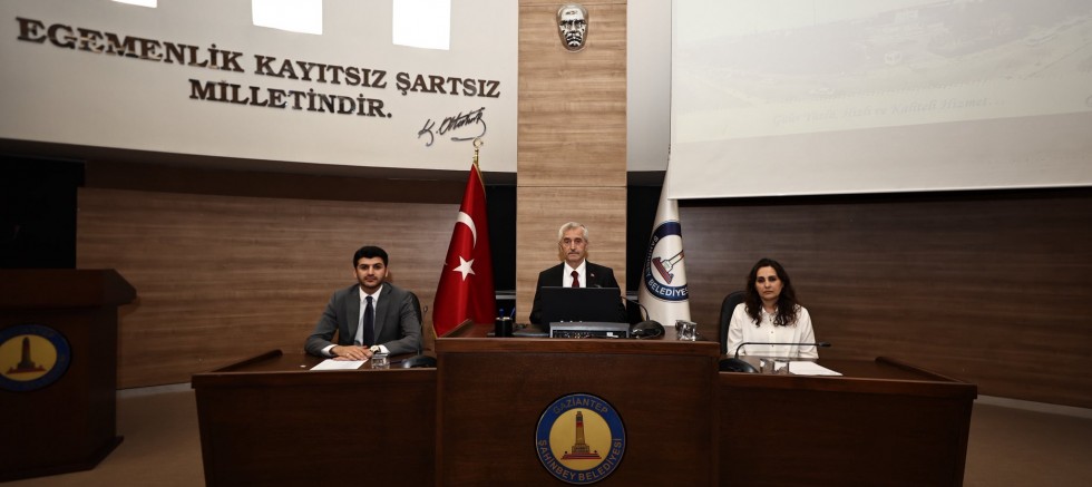 ŞAHİNBEY BELEDİYESİ MAYIS AYI MECLİS TOPLANTISI YAPILDI