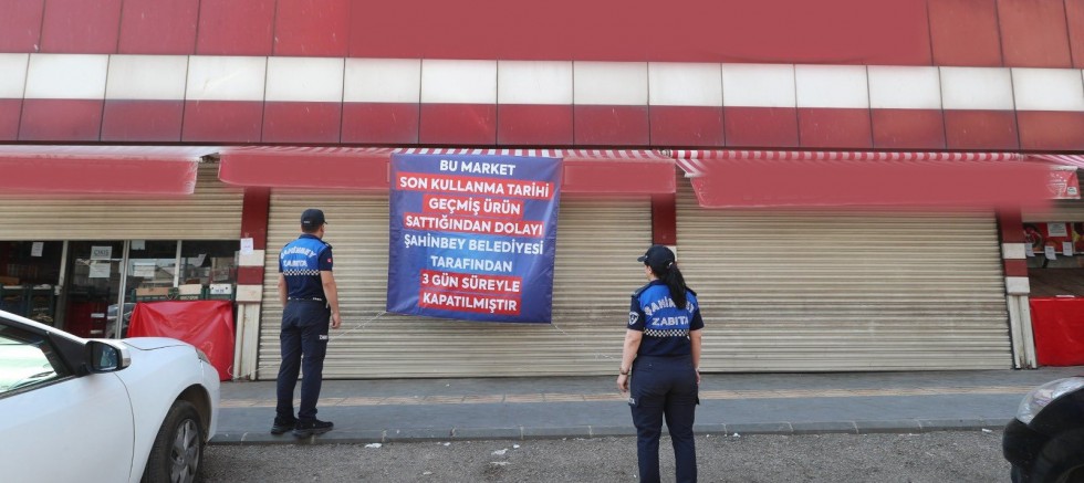 Şahinbey Belediyesi'nden 2 işletmeye 3 gün kapatma cezası