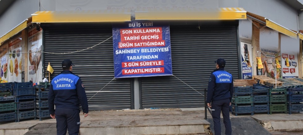ŞAHİNBEY BELEDİYESİ’NDEN SIKI DENETİM