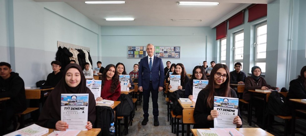 ŞAHİNBEY BELEDİYESİ’NDEN SINAVA HAZIRLANAN ÖĞRENCİLERE ÖNEMLİ DESTEK