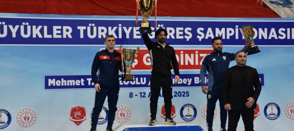 Şahinbey Belediyesi’nin ev sahipliğini yaptığı Türkiye Güreş Şampiyonası sona erdi