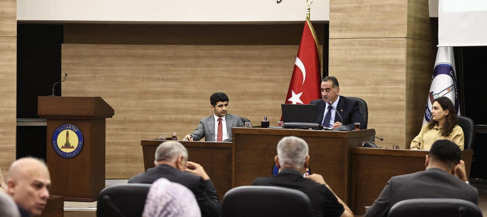 ŞAHİNBEY BELEDİYESİ TEMMUZ AYI MECLİS TOPLANTISI YAPILDI