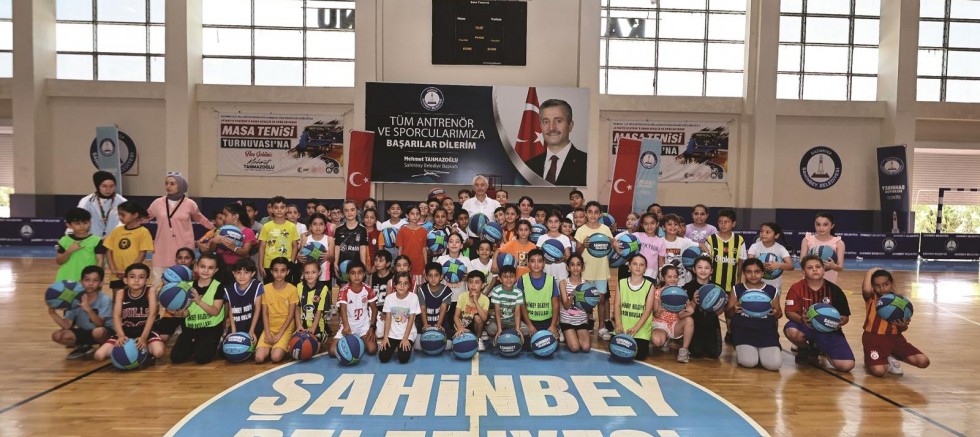 ŞAHİNBEY BELEDİYESİ YAZ SPOR OKULLARI BAŞLADI