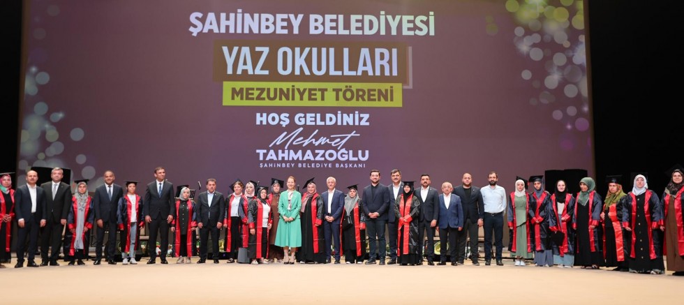 ŞAHİNBEY’DE MEZUNİYET COŞKUSU