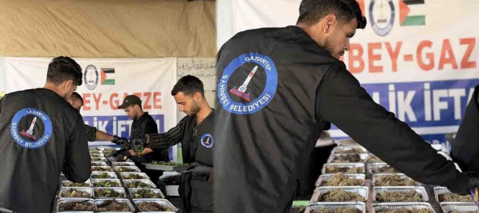 Şahinbey'den Gazze’de Her Gün 1000 Kişilik İftar
