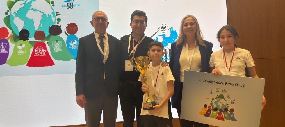 SANKO OKULLARI, DOĞA ÖNCÜLERİ YARIŞMASI’NDA “EN DÖNÜŞTÜRÜCÜ PROJE” ÖDÜLÜ KAZANDI
