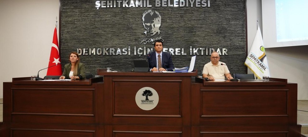 ŞEHİTKAMİL BELEDİYESİ EYLÜL AYI MECLİS TOPLANTISI TAMAMLANDI