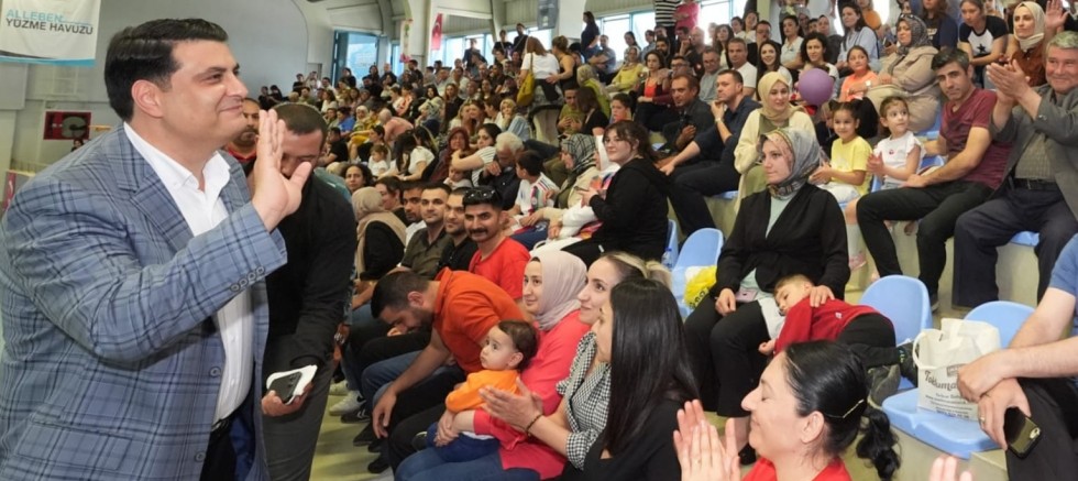 Şehitkamil’de çocuklar Alleben ile hem öğrendi hem serinledi