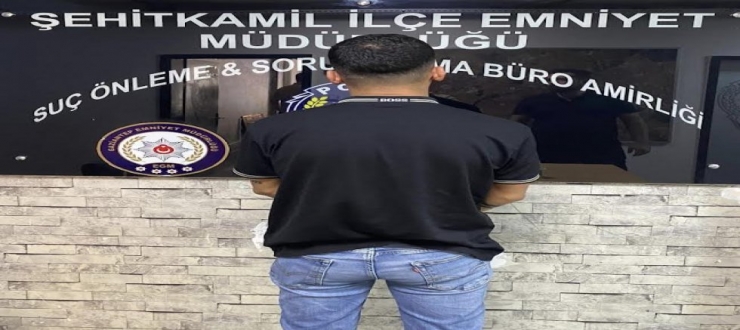 Şehitkamil’de uyuşturucu operasyonu: 21 yıl 6 ay hapis cezası bulunan şüpheli yakalandı