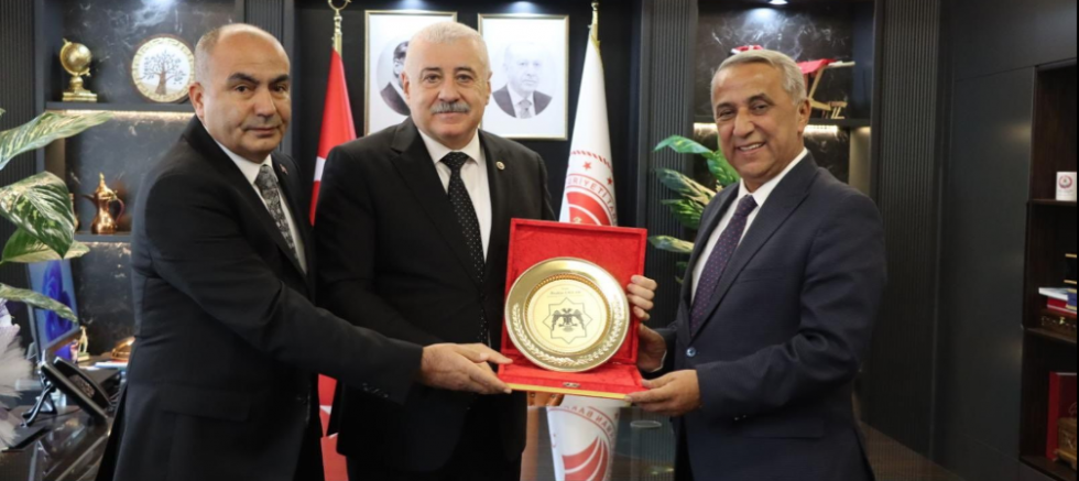 Sermet Atay'dan Yeni Kurum Müdürlerine Hayırlı Olsun Ziyareti