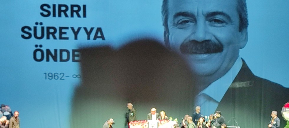 Sırrı Süreyya Önder için Atatürk Kültür Merkezi’nde tören düzenlendi