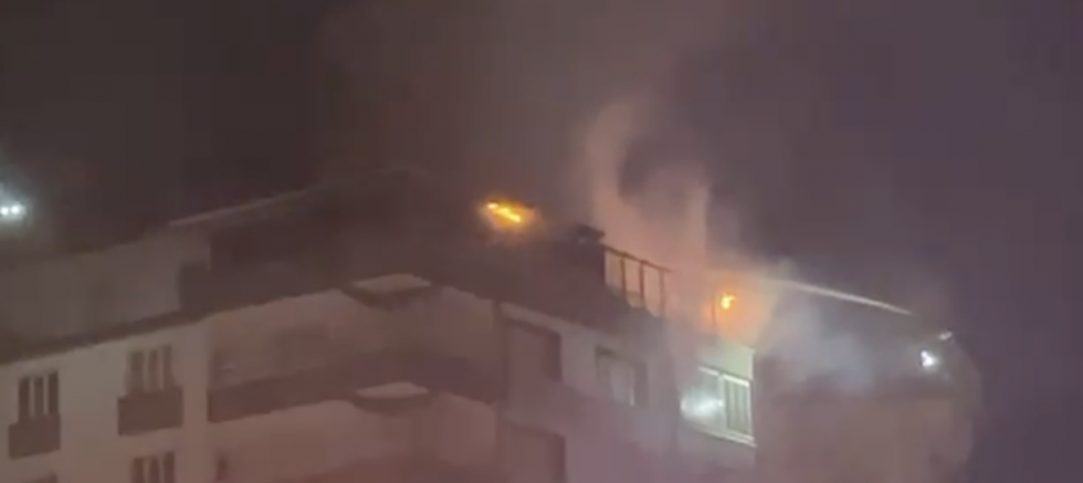 Son Dakika: Gaziantep’te Duisburg Bulvarı’nda Apartman Yangını