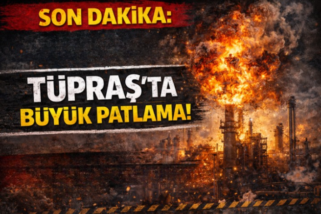 SON DAKİKA: TÜPRAŞ Rafinerisi’nde Patlama!