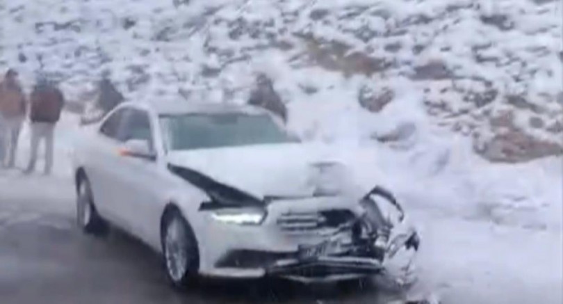 TAG Otoyolu Gaziantep kesiminde çok sayıda kaza meydana geldi