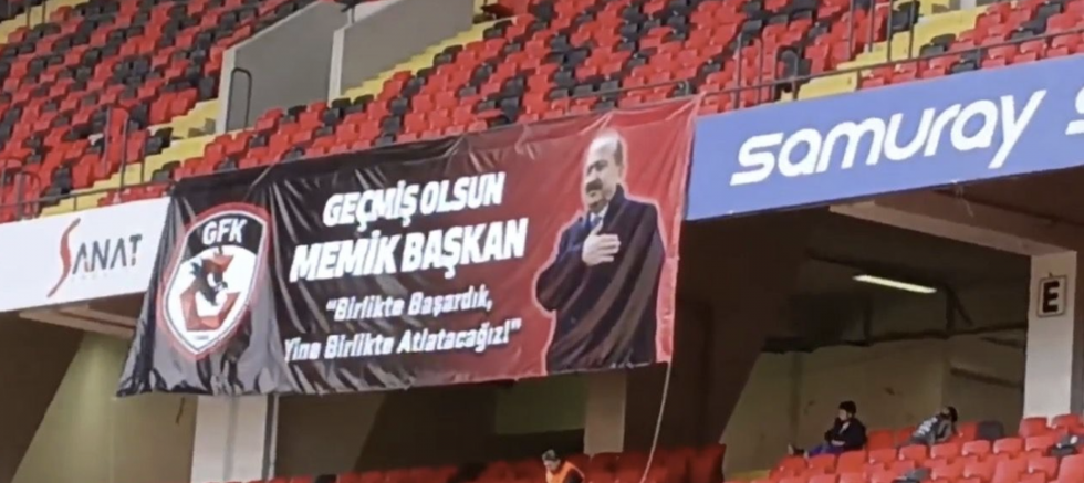 Taraftardan Başkan Yılmaz’a anlamlı jest