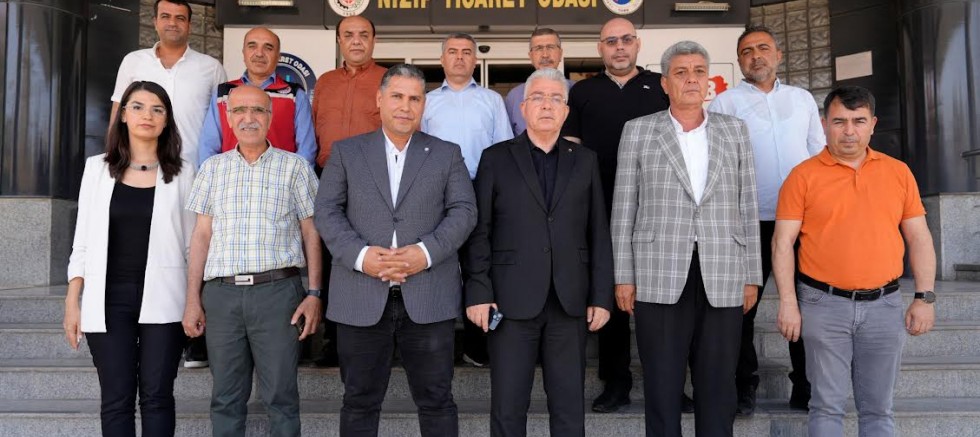 TARIMIN NABZI NİZİP’TE ATTI: İL MÜDÜRÜ KARAYİLAN NTO’YU  ZİYARET ETTİ