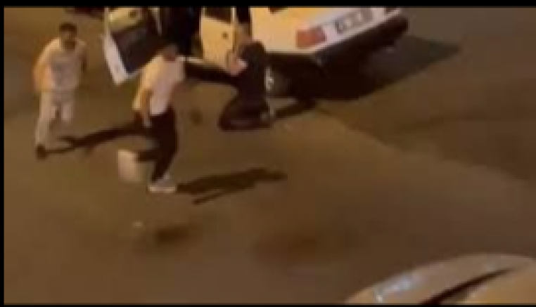 Tartıştığı adamı bıçakla kovaladı..