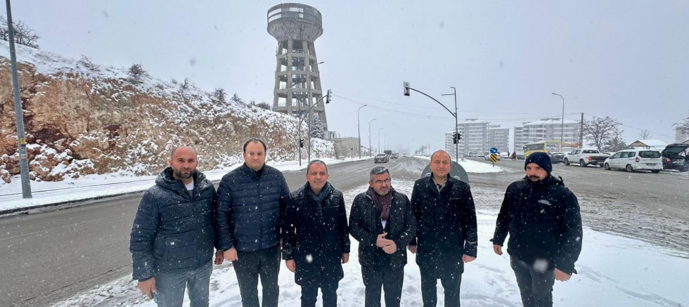  TEKNİK KADRO SAHADA, KARLA MÜCADELE ÇALIŞMALARI YERİNDE KOORDİNE EDİLİYOR