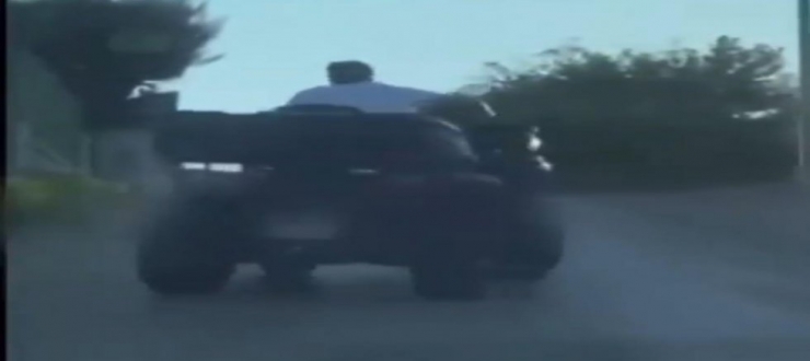 Trafiği tehlikeye atan ATV sürücüsüne 10 bin TL ceza