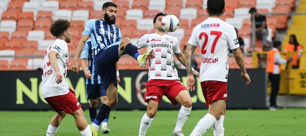 Trendyol Süper Lig: Adana Demirspor: 2 - Gaziantep FK: 2 