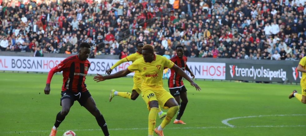 Trendyol Süper Lig: Gaziantep FK: 0 - Göztepe: 1 (Maç sonucu)