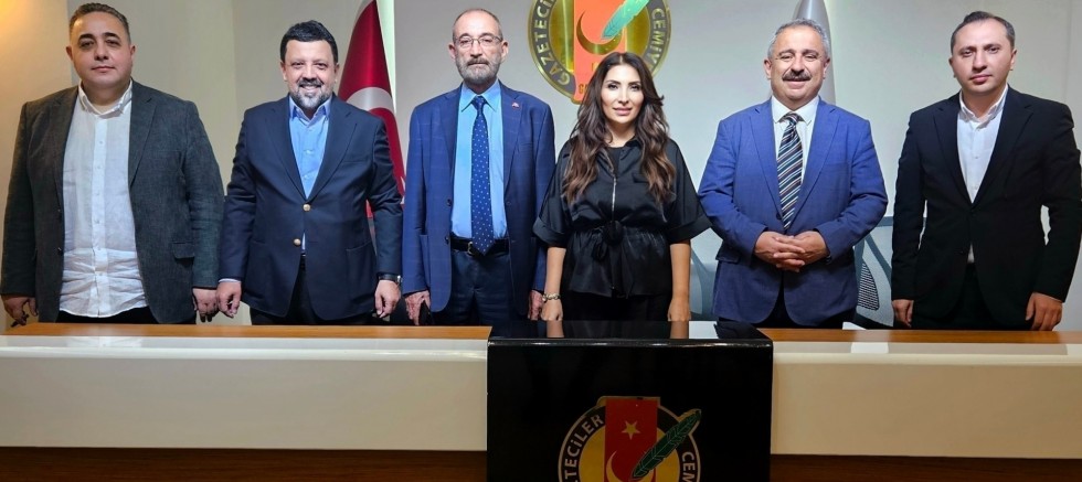 Türkiye Basın Federasyonu yöneticileri Gaziantep Gazeteciler Cemiyeti’ni ziyaret etti