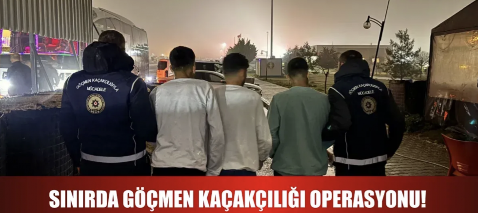 Ülkeye girmeye çalışırken suçüstü yakalandılar!