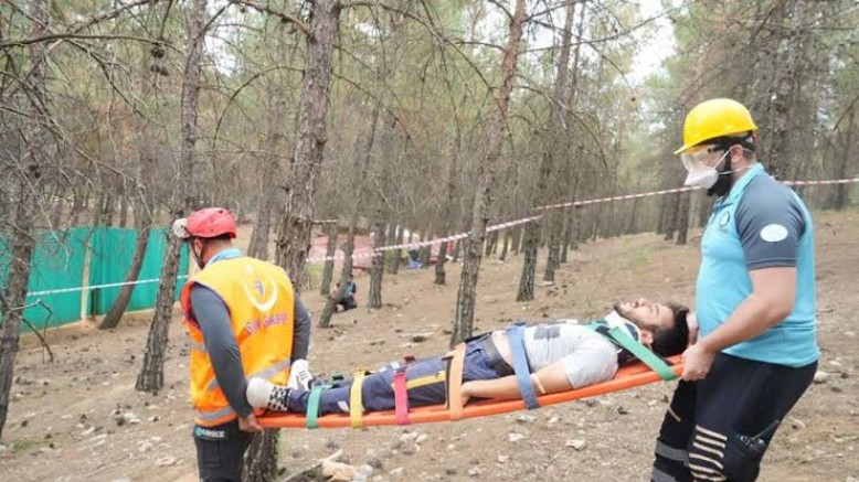 UMKE'den nefes kesen tatbikat