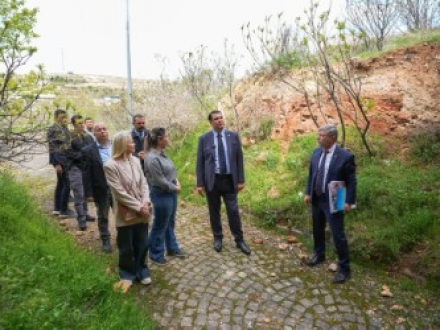 Umut Yılmaz Projeleri Yerinde İnceledi