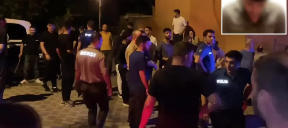 Vahşet gecesi! Eşini sokak ortasında satırla boğazını kesti!