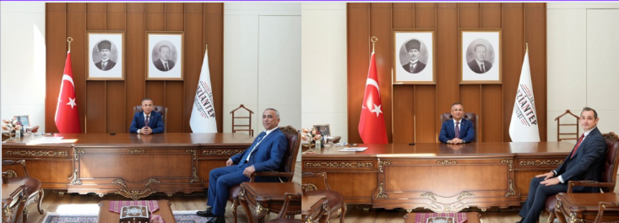 Vali Çeber’den yeni yöneticilere ‘hayırlı olsun’ ziyareti