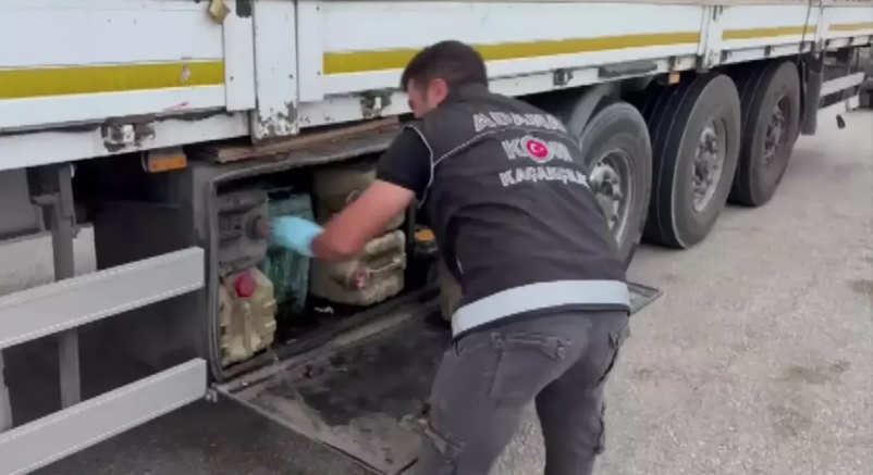 Yedek yakıt bidonundan bakın ne çıktı!