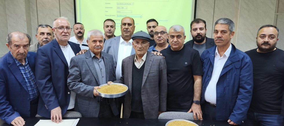 YILIN İLK BUĞDAYI GTB'DE İŞLEM GÖRDÜ