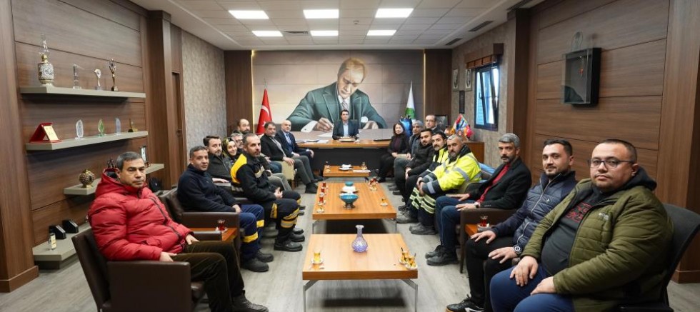 Yılmaz’dan kar mesaisine anlamlı teşekkür