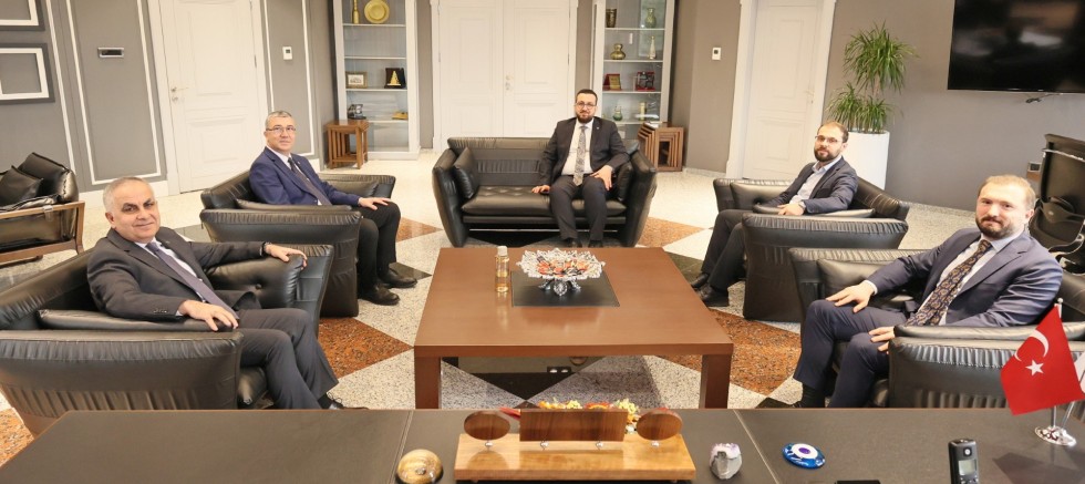 YÖK GENEL SEKRETERİ AKSOY’DAN GAÜN REKTÖRÜ DOĞAN’A ZİYARET